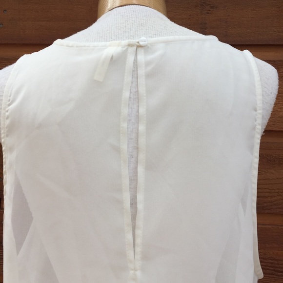 Live 4 Truth 2XL Sheer Embroidered Top Sleeveless Gauzy Lightweight Summer Shirt - Picture 5 of 8